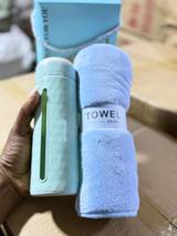 Just For You Flask And Towel view
