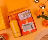 Flask, Towel And Phone Stand Set view