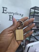 Metal Bamboo Keychain view