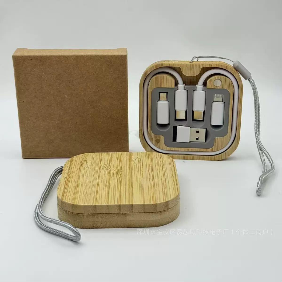 Bamboo Charging Port view