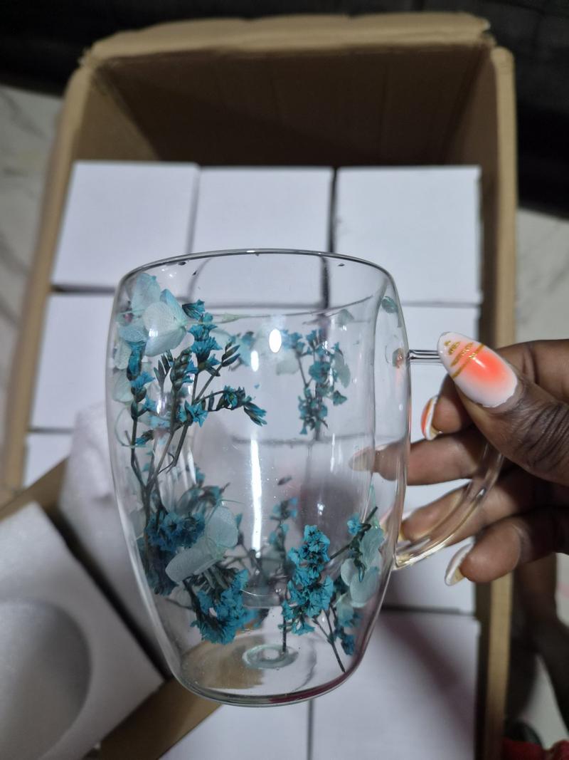 Dried Flowers Cup