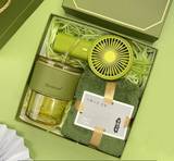 Boxed Gorgeous Cup + Towel + Fan Copy view