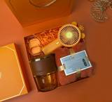 Boxed Gorgeous Cup + Towel + Fan Copy view