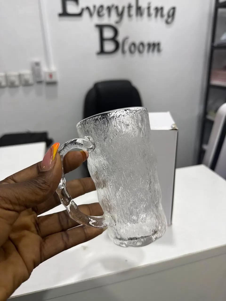 Gradient Glacier Glass Cup view