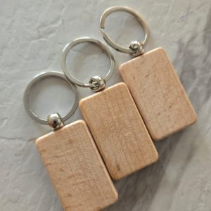 Rectangular Bamboo Key Holder