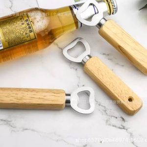 Wooden handle opener